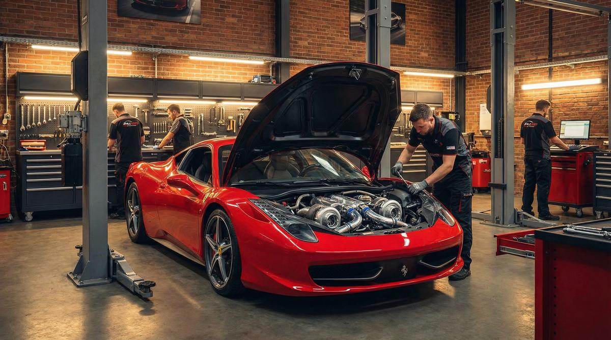 福利姬法拉利改装视频